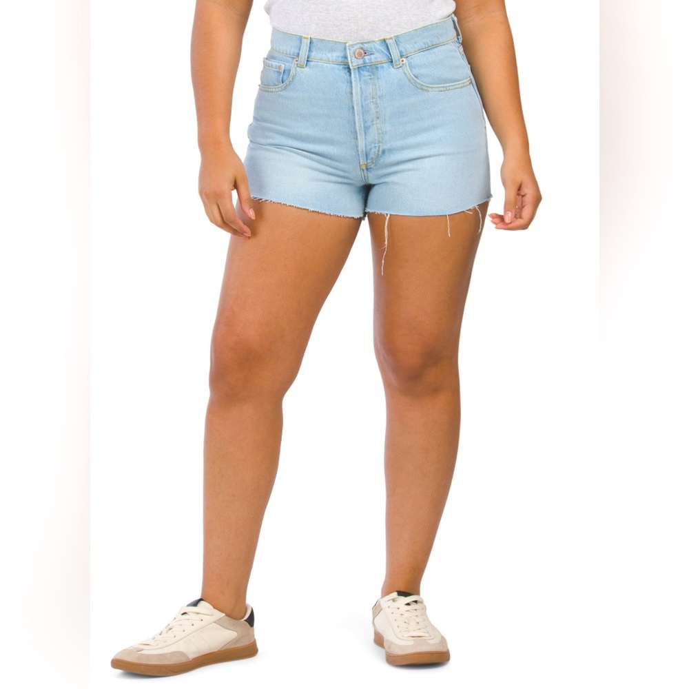 TRIARCHY Shorts High Rise Cut off Style New